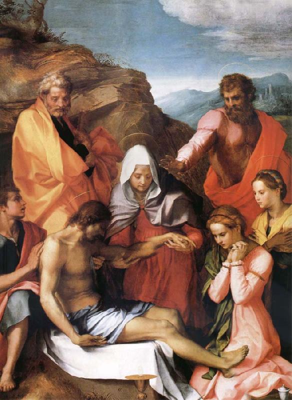Andrea del Sarto Sounds appealing with holy oil painting image